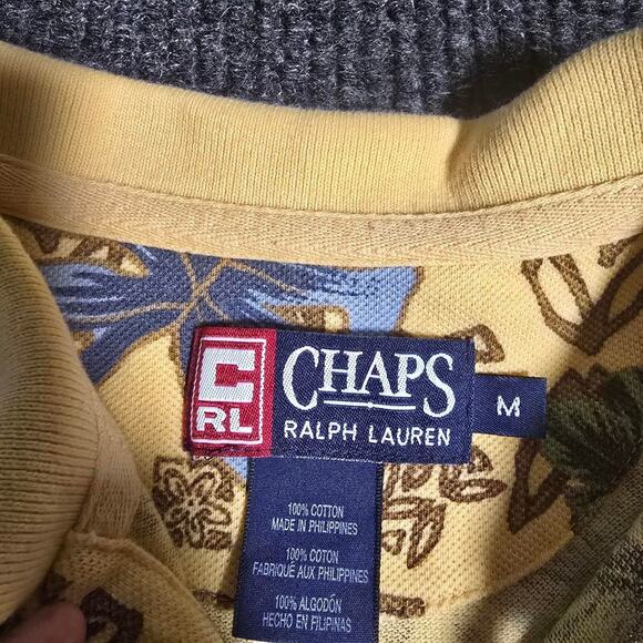 Vintage 90s Chaps Ralph Lauren Polo Shirt - Picture 4 of 4